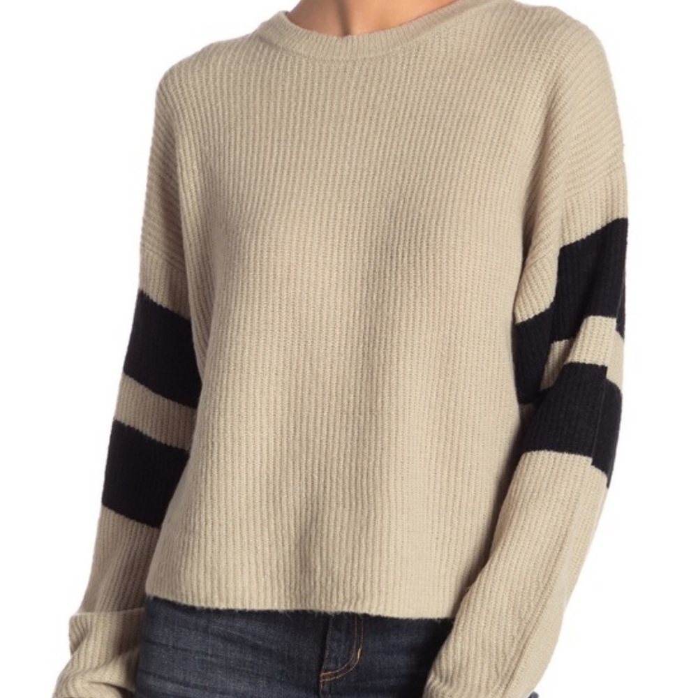 John + Jenn Varsity Striped Sweater